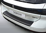 Пластикова захисна накладка на задній бампер для Peugeot 508 II SW 2018+, фото 3