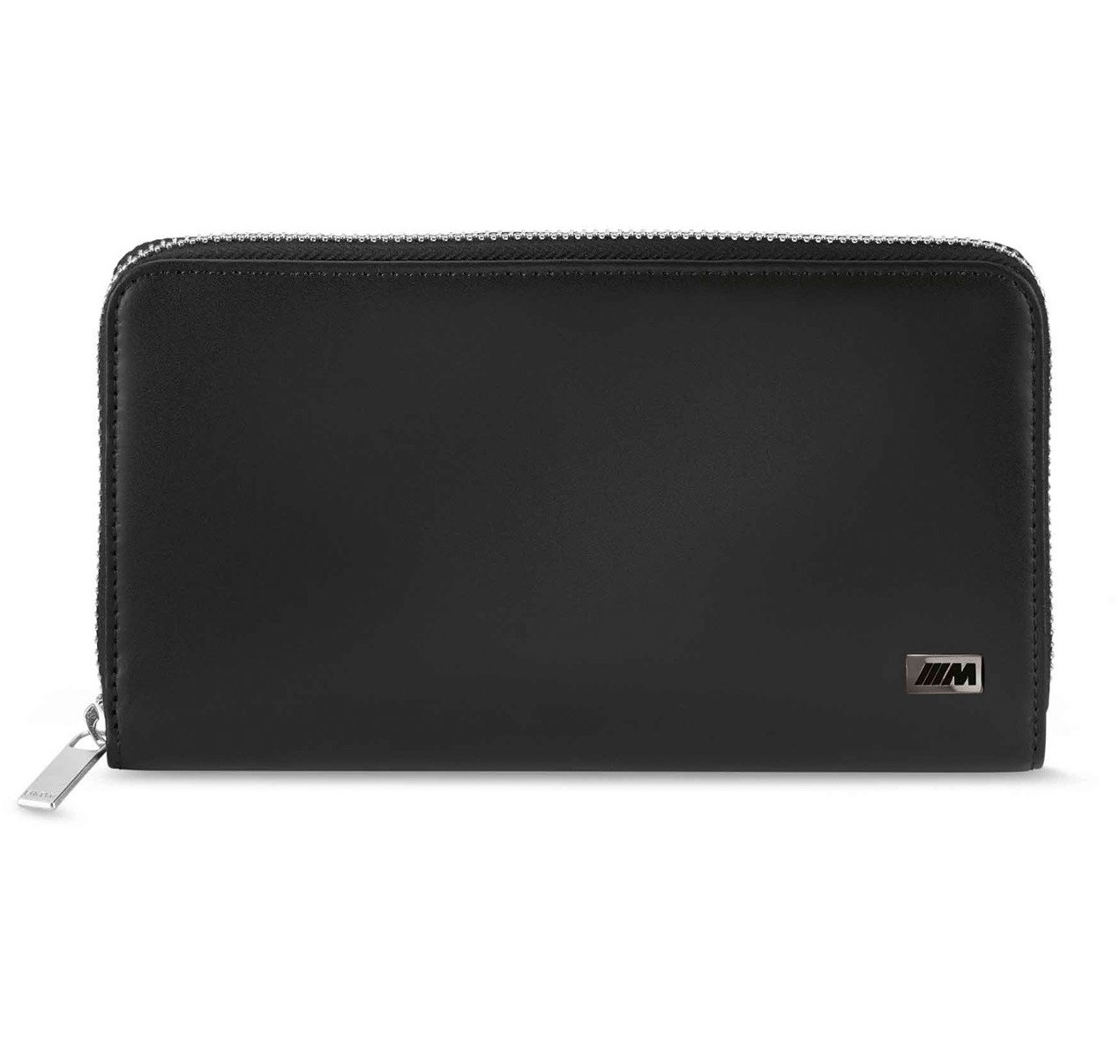 Шкіряне портмоне BMW M Wallet, Horizontal, Black, артикул 80212466329