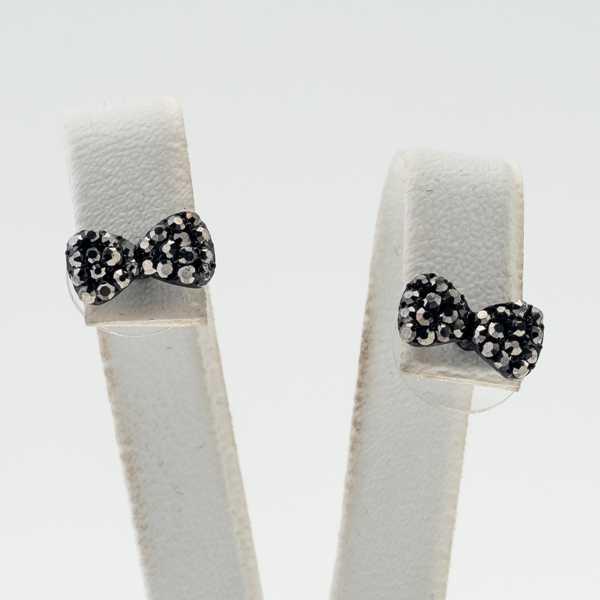 Сережки Міні Бантики, фото 1