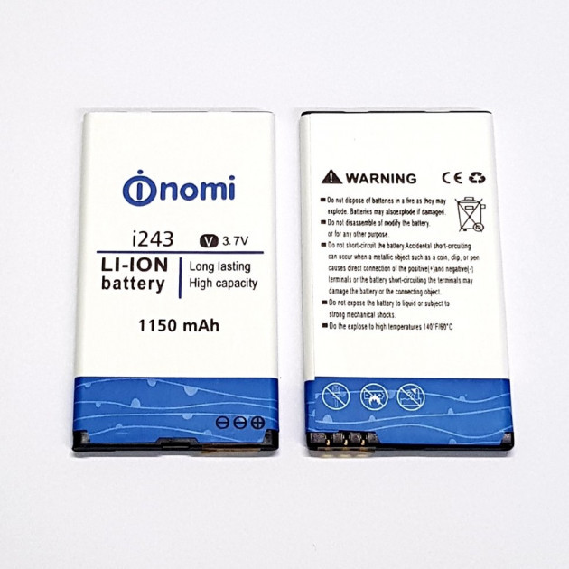 Акумулятор Nomi i243 / i243, 1150 mAh Original PRC