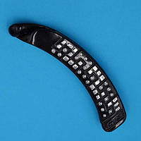 Шпилька для волосся банан кольоровий пластик імітація стразів