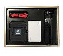 Подарунковий зарядний набір Remax gift box Monopod+Power bank 5500 mAh+USB cable+Stand