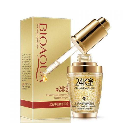 Сироватка з гіалуроновою кислотою і золотом 24K BIOAQUA 24k Gold Skin Care (30мл)