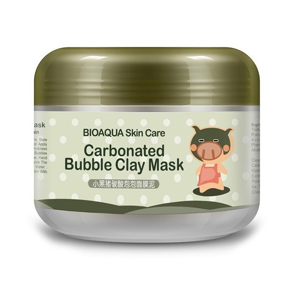 Маска для обличчя Bioaqua Carbonated Bubble Clay Mask 100 г