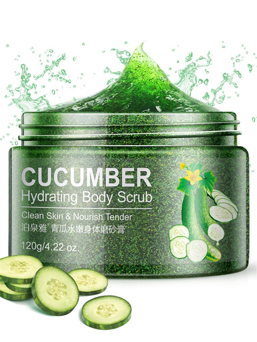 Пілінг-скраб для тіла з огірком Bioaqua Cucumber 120 мл
