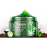 Пілінг-скраб для тіла з огірком Bioaqua Cucumber 120 мл, фото 3
