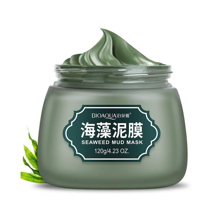 Маска для обличчя грязьова з морськими водоростями BIOAQUA Seaweed Mud Mask 120 мл