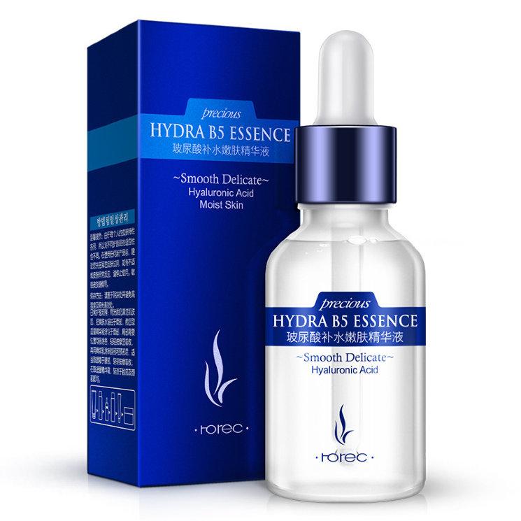 Сироватка для обличчя з гіалуроновою кислотою і вітаміном B5 Rorec Hydra B5 Essence 15 мл