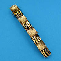 Шпилька для волосся автомат метал кольорові камені