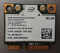 Сетевая карта Intel N 6205 двухполосный Wi-Fi модуль для ноутбука Intel Centrino Advanced-N 62205anhmw