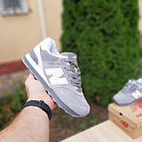 Кросівки зимові на хутрі підліткові New Balance 574 Нью Беланс, фото 3