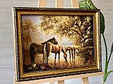 Картина з бурштину Коні, Картина з бурштину, фото 2