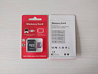 Карта памяти Micro SD 32 GB MICRODRIVE+ Adapter CLASS 10 для телефонов и фотоаппаратов