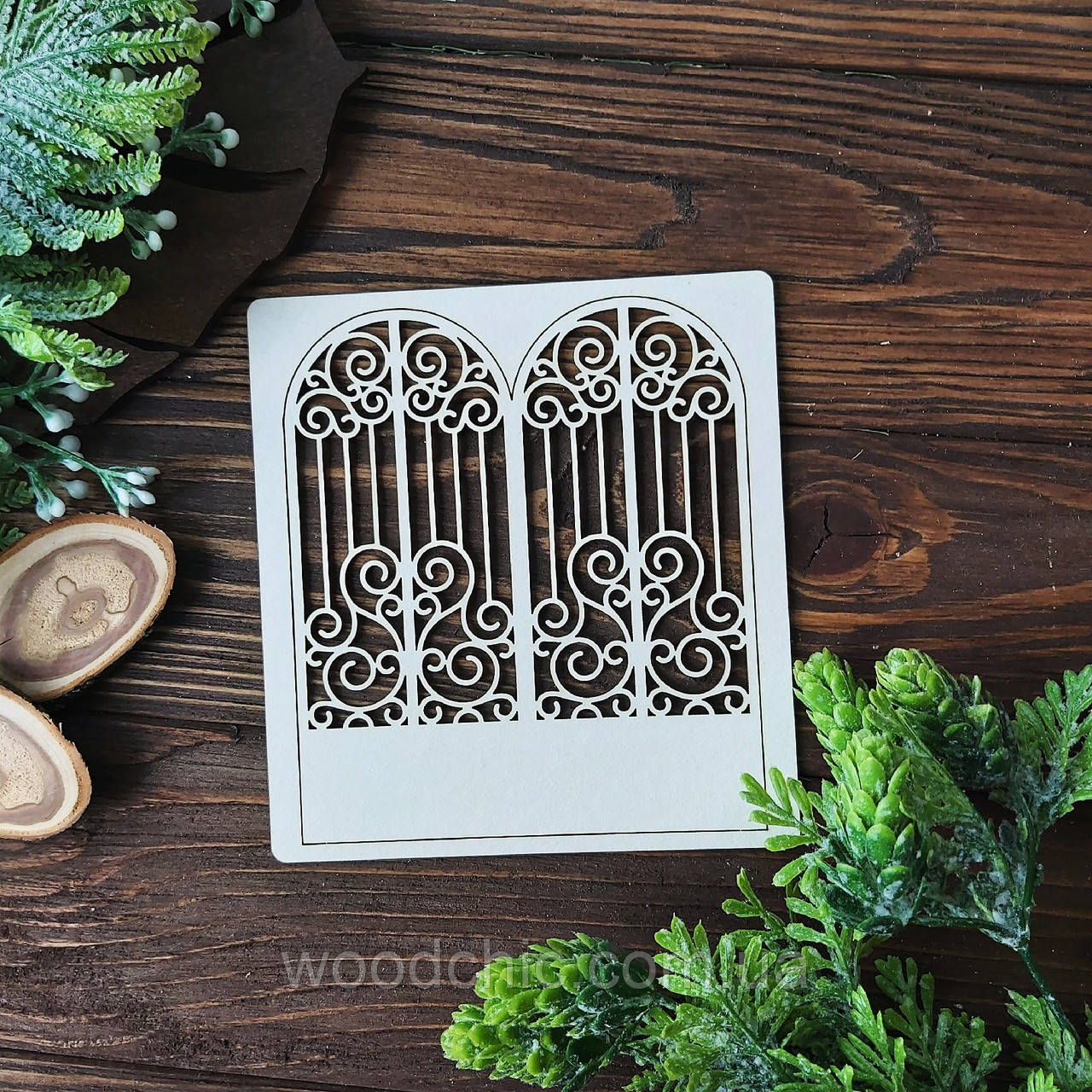 Чипборд Корота ажурні подвійні, фото 1