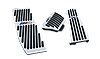 Накладки на педалі BMW 1-ї серії E90-E93, E87, E84 
АКПП (алюміній, без свердління), фото 3