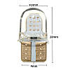 Світлодіодні LED лампочки HL37 з цоколем T10 (W5W, 9V-12V, СИНІ), безцокольні лід лампи в габарити / 2шт, фото 3