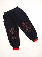Детские теплые (флис) спортивные штаны для мальчика размер 80,98 (на 1,3 года) Турция