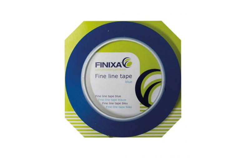 Контурний тонкий малярний скотч - Finixa Fine line tape 12мм.х33м. синій (FOL 312)