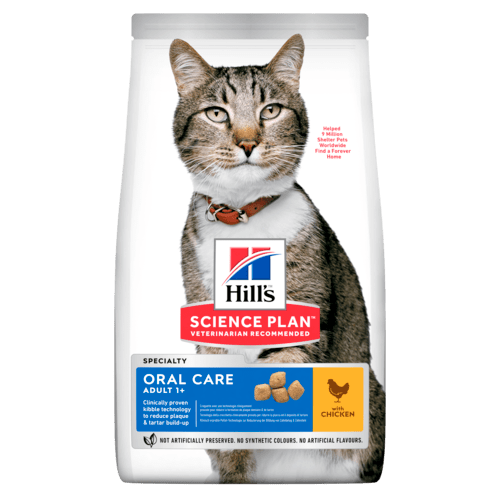 Сухий корм Hills Science Plan Feline Adult Oral Care курка 7 кг