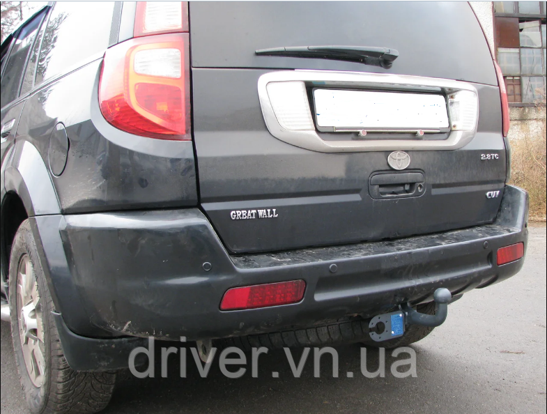 Фаркоп GREAT WALL HOVER / HAVAL H3 2005-2011. + електропакет, гачок зйомний
