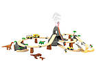 Дерев'яна залізниця Playtive Dinosaur Park 65 ел. Німеччина, фото 3