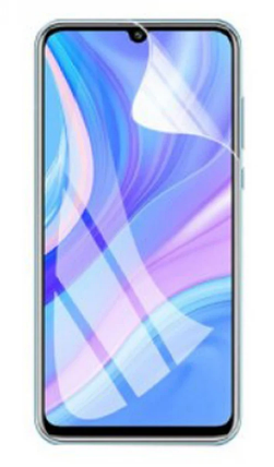 Гідрогелева захисна плівка на HUAWEI Y8p на весь екран прозора, фото 1