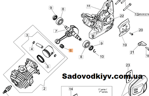 Сепаратор колінвала для бензопили Oleo-Mac GST 360 (094000005)