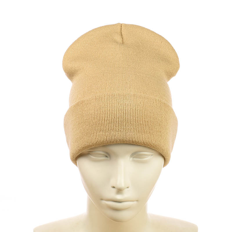 Шапка "лопата" темно-бежевий