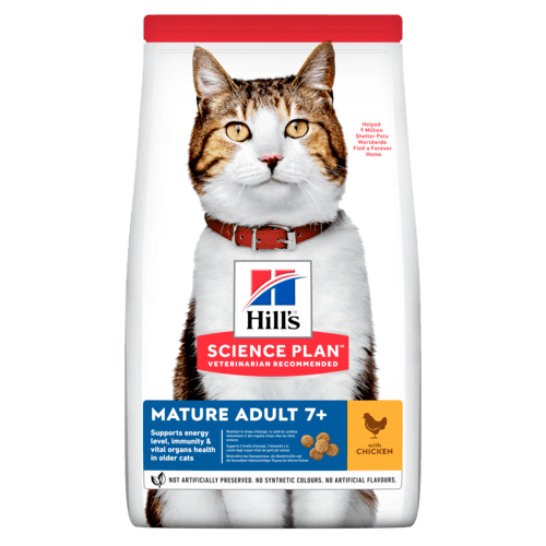 Сухий корм Hills Science Plan Feline Mature Adult 7+ курка для котів 1.5 кг