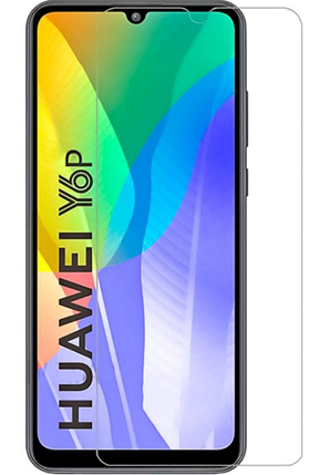 Гідрогелева захисна плівка на HUAWEI Y6p на весь екран прозора, фото 1