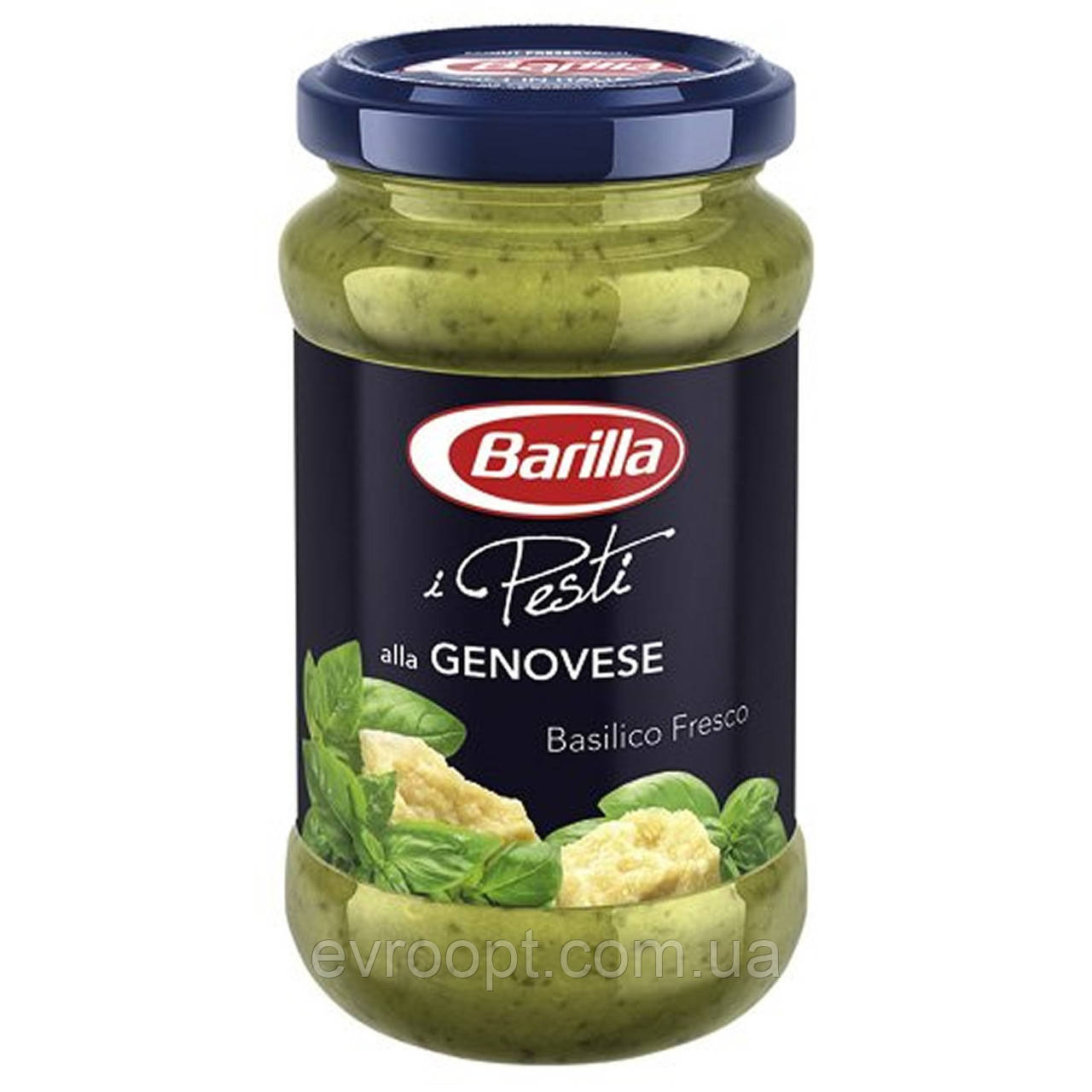 Соус Pesto BARILLA alla Genovese basilico Fresco, 190г, (12шт/ящ), фото 1