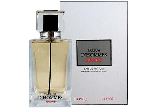 Fragrance World Parfum D'hommes Sport Парфумована вода чоловіча, 100 мл