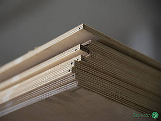 Фанера березова водостійка ФСФ - 9 мм СР/СР 1,25х2,5