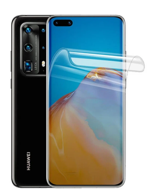 Гідрогелева захисна плівка AURORA AAA на HUAWEI P40 Pro+ на весь екран прозора, фото 1