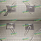 Цінник на гачок 70х40, цінник на торговий стелаж, цінникоутримувач, фото 3