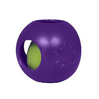 Jolly Pets (Джоллі Пэтс) TEASER BALL - Іграшка м'яч подвійний Тизер болл для собак 16х16х16 Фіолетовий