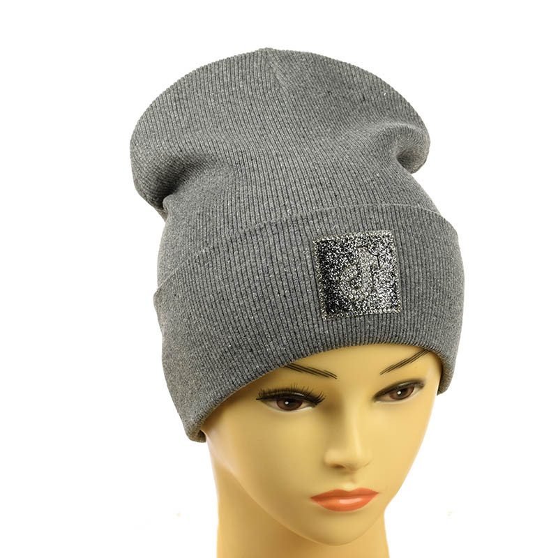 Молодіжна шапка "Tik-Tok" сірий