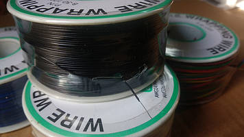 Дріт монтажний 1 жильний мідний 30AWG, 250 м