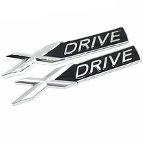 Емблема (наклейка, шильдик) XDrive BMW (БМВ) Стікер (9,5 x 1.5 см), фото 5