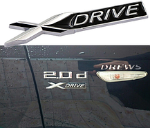 Емблема (наклейка, шильдик) XDrive BMW (БМВ) Стікер (9,5 x 1.5 см), фото 6
