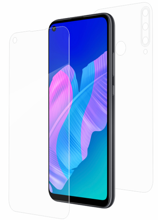 Гідрогелева захисна плівка на HUAWEI P40 Lite E на весь екран прозора, фото 1