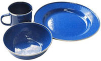 Набор походной посуды из эмалированой стали Tramp TRC-074