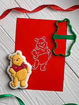 3D формочки-вирубки для пряників "Вінні Пух 2"