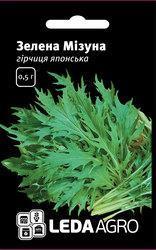 Насіння Гірчиця японська Мізуна Зелена 0,5 г LEDAAGRO