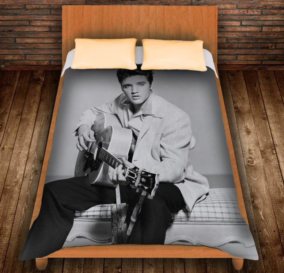 Плед з 3D принтом-83 ELVIS PRESLEY