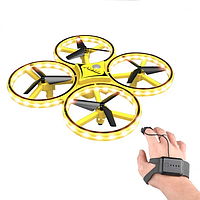 Квадрокоптер Drone Tracker ручной дрон с сенсорным управлением жестами