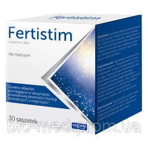 Fertistim for Men — домішка для підвищення репродуктивної функції чоловіків, 30 саше, фото 1