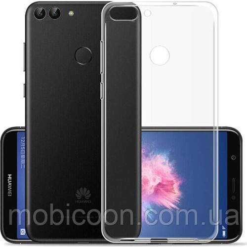 Чохол силіконовий для Huawei Y6 Prime 2018 ультратонкий прозорий