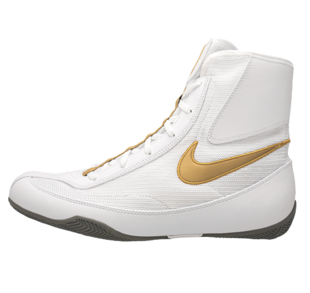 Боксерки NIKE MACHOMAI 2 White/Gold 321819-170