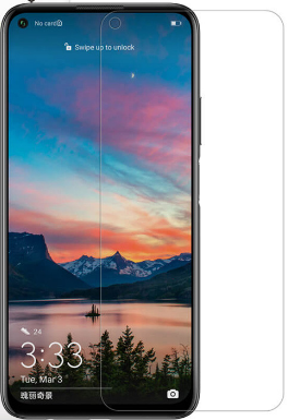 Гідрогелева захисна плівка на HUAWEI P40 Lite на весь екран прозора, фото 1